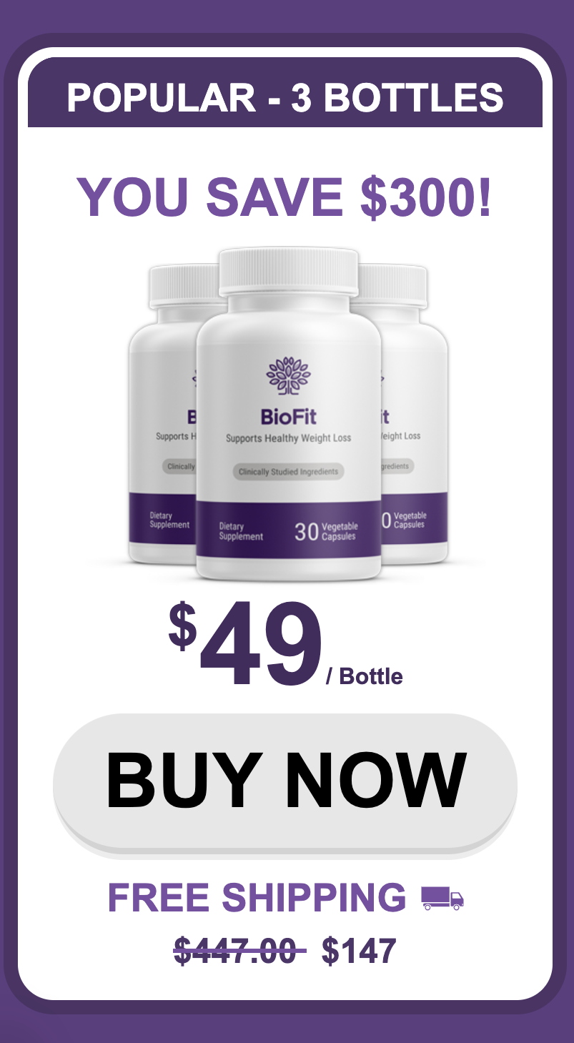 BioFit - 3 bottles